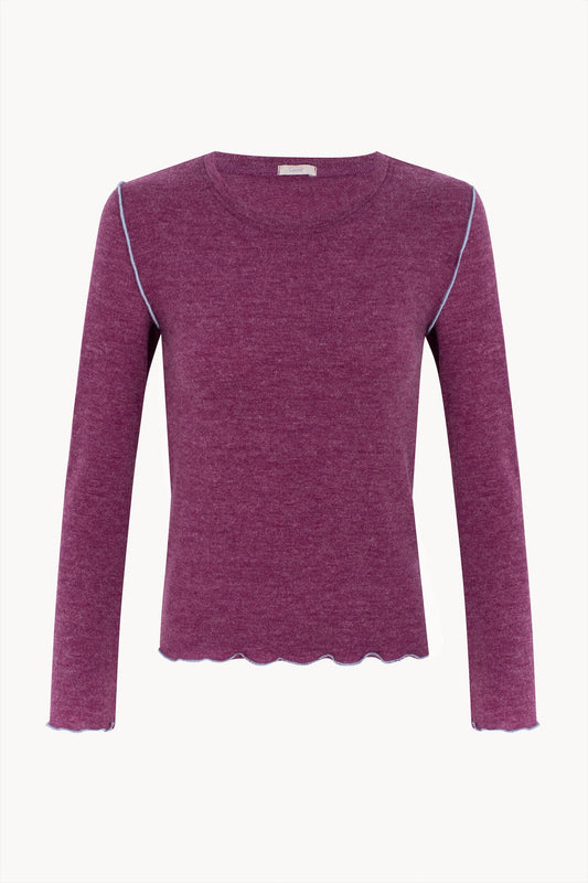 CANTÊ LISBOA - TOP MANGA COMPRIDA LATTE