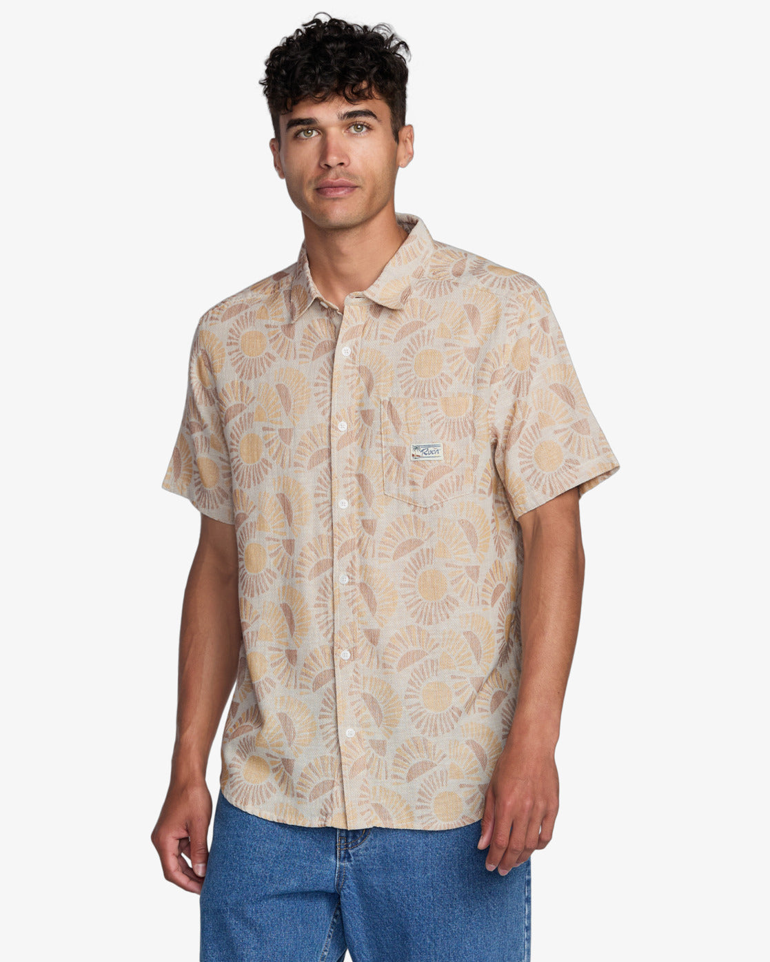 RVCA Camisa manga curta Exotica II