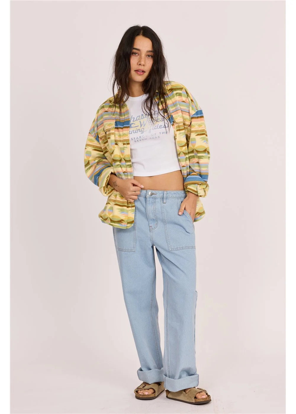 SISSTREVOLUTION - Camisa Washed Ashore