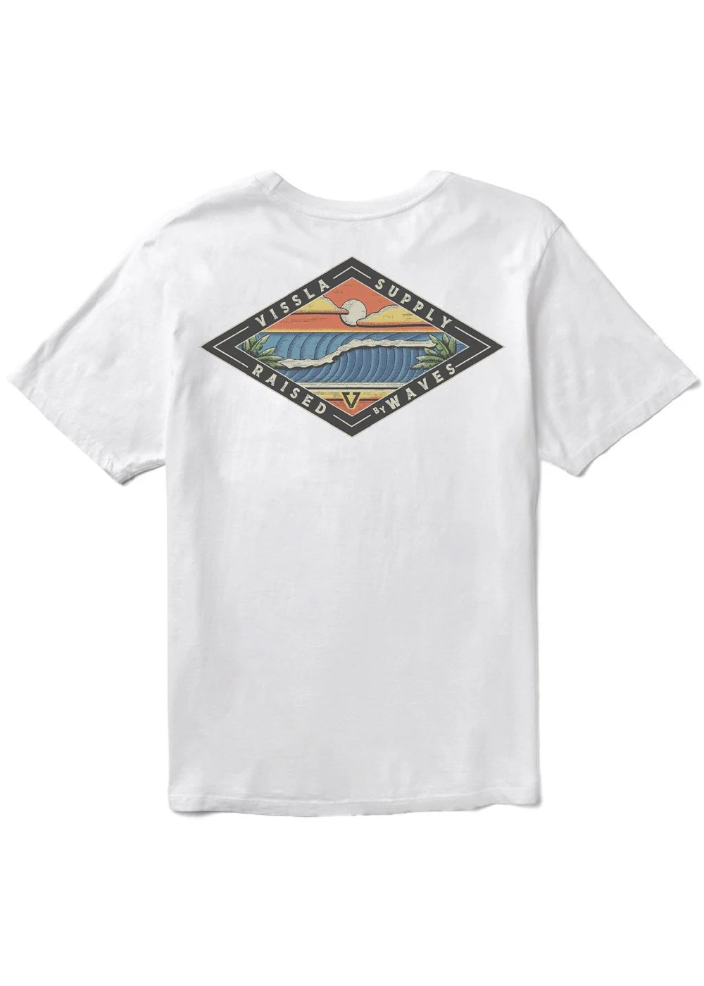 VISSLA - Wave Chasers Premium Organic Pkt Tee