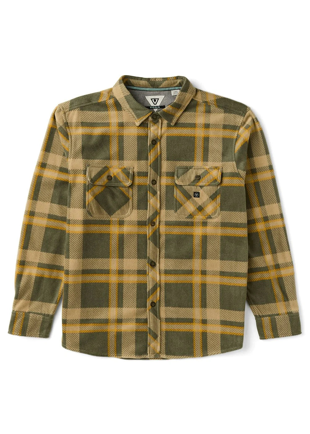 VISSLA - Camisa Polar Flannel