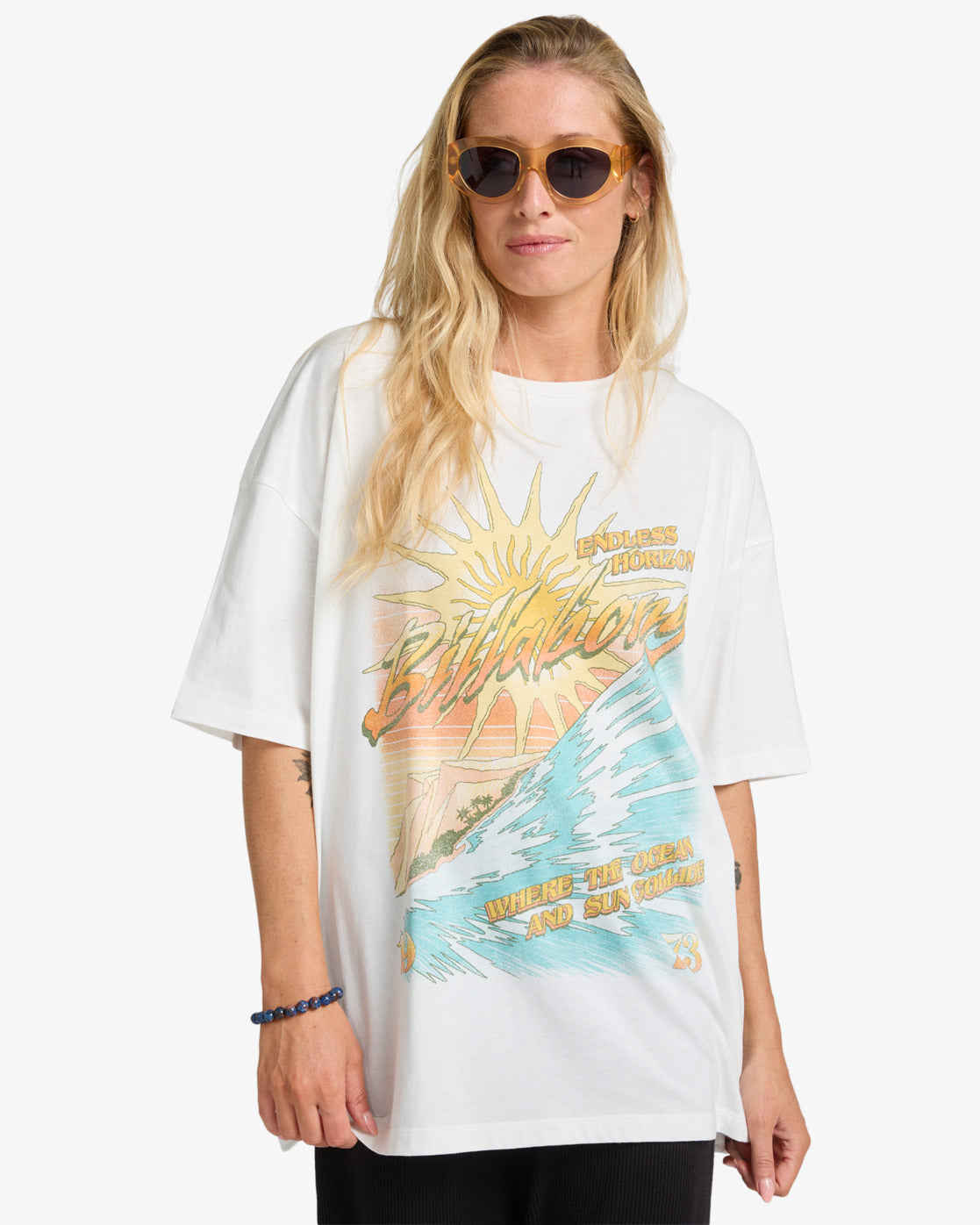 BILLABONG WOMEN - Tshirt Sun Collide