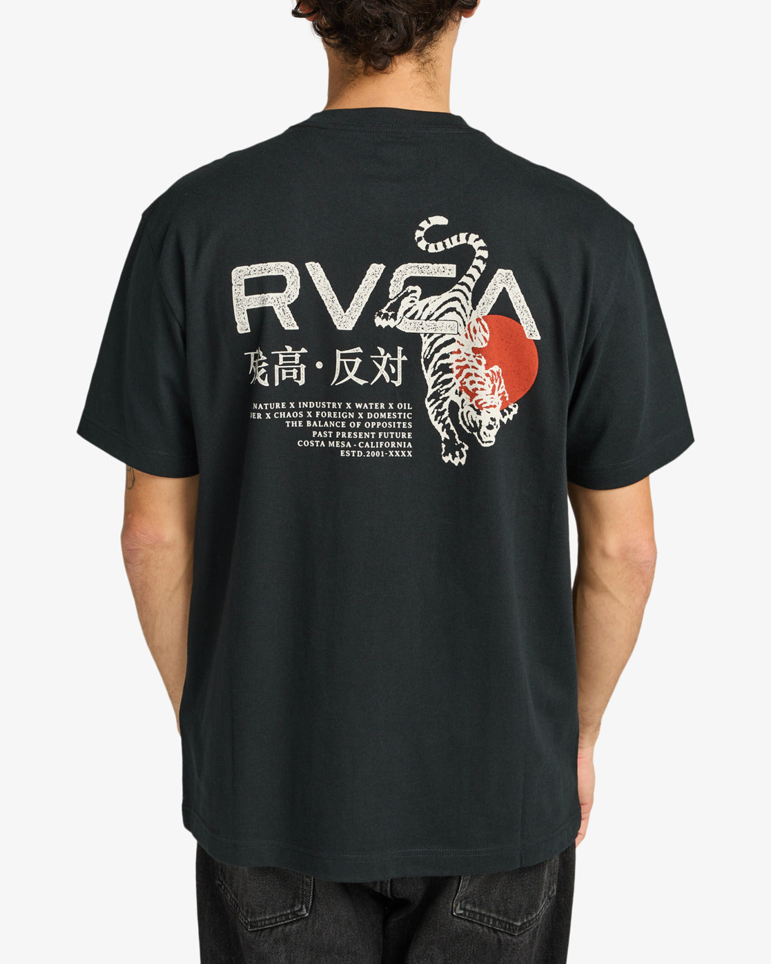 RVCA - Tshirt Tiger Sun