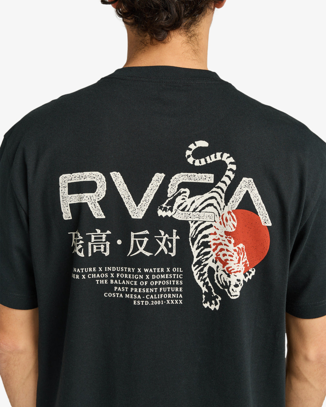 RVCA - Tshirt Tiger Sun
